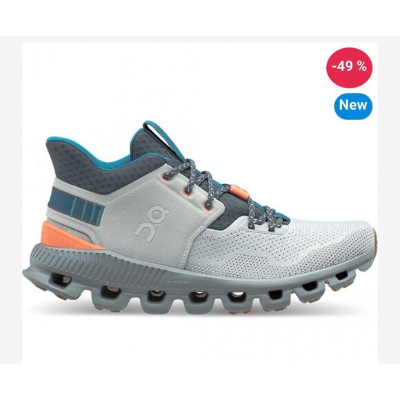 On Cloud Hi Edge Casual Shoes Glacier/ Shadow size 9.5 - Picture 3 of 12